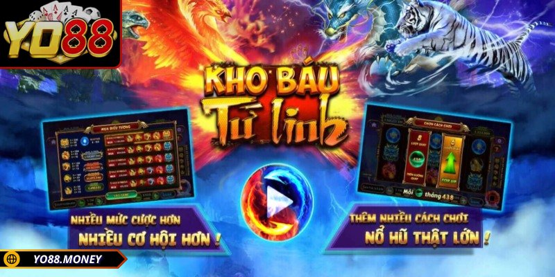 Những thông tin chính về kho báu tứ linh YO88