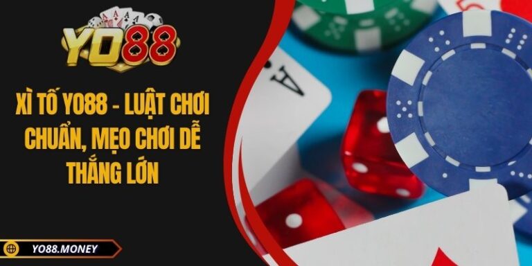 Xì tố YO88 là gì? Xì tố YO88 thiết lập không gian đấu trí căng thẳng, phản hồi từng thao tác chỉ trong 1 giây. Hệ thống kiểm soát độc lập, không cho phép bất kỳ tác động ngoài luồng. Mỗi lượt chia đều công khai, kết quả hiển thị sau khi hoàn tất toàn bộ thao tác. Trò chơi tích hợp sẵn lịch sử tra cứu, đảm bảo minh bạch mọi phiên. Nền tảng mô phỏng gần như tuyệt đối theo phiên bản gốc truyền thống, loại bỏ hoàn toàn xử lý thủ công. Giao diện hiển thị sát thực tế, thao tác mượt trên mọi thiết bị cấu hình phổ thông. Chế độ đối kháng linh hoạt, hỗ trợ cả người kinh nghiệm lẫn người chơi lần đầu. Xì tố YO88 phù hợp người ưa chiến thuật, yêu thích phân tích tâm lý. Thông tin cơ bản về xì tố YO88 Luật chơi xì tố YO88 cơ bản cho người mới Hiểu luật trước khi thao tác giúp hạn chế sai sót, tăng khả năng kiểm soát tình huống bất ngờ. Nội dung bên dưới sẽ chia thành từng phần cụ thể, tập trung giải thích theo logic từng bước xử lý. Cách chia bài, xác định vị trí trong xì tố YO88 Thuật toán chia tự động tránh trùng lặp, vận hành độc lập không cần thao tác thủ công. Mỗi người nhận đúng số lượng quân định sẵn, phân phối công khai tại giao diện chính. Hệ thống chọn người hành động đầu dựa vào vòng trước, không cho phép điều chỉnh tay. Xì tố YO88 chỉ hiển thị bài cá nhân, ẩn toàn bộ phần còn lại nhằm giữ công bằng. Trình tự chia thay đổi từng ván, theo hướng kim đồng hồ, tăng tính bất ngờ cho phiên chơi. Lượt đầu tiên quyết định chiến lược tiếp theo, ảnh hưởng đến khả năng chiếm ưu thế. Mỗi người đều có quyền nhìn lại lịch sử chia, kiểm tra thao tác bị khóa sau khi phát xong. Xì tố YO88 khóa lệnh đảo vị trí, đảm bảo tiến trình vận hành an toàn. Thứ tự các vòng, lựa chọn hành động Phiên đấu gồm nhiều vòng, mỗi vòng người chơi được phép chọn tố, theo hoặc úp bài. Vòng đầu phải thêm tiền bắt buộc, vòng sau có thể chọn giữ hoặc bỏ tùy tình huống hiện tại. Nếu từ chối theo, người đó sẽ mất quyền tố tiếp và bị loại khỏi lượt kế tiếp. Xì tố YO88 báo hiệu thời gian thao tác, không cho phép trì hoãn quá ngưỡng giới hạn. Tố tiếp diễn theo thứ tự, ai thêm mạnh hơn được quyền dẫn dắt ván chơi về sau. Nếu không ai thêm, hệ thống chuyển sang so bài, xác định người giữ bộ mạnh nhất. Tố quá ba vòng mà không có người theo, người thêm cuối được xử thắng. Xì tố YO88 cập nhật liên tục, ghi nhận từng lựa chọn trong lịch sử thao tác. Phiên đấu gồm nhiều vòng tố khác nhau Phân loại các bộ bài, cách so điểm Các tổ hợp phổ biến gồm: đôi, sảnh, ba lá, thùng, cù lũ, tứ quý, thùng phá sảnh. Thứ hạng được sắp từ yếu đến mạnh theo quy ước thống nhất, hiển thị trực tiếp khi ghép. Không có bộ, hệ thống xác định người sở hữu quân cao nhất làm chuẩn phân thắng. Xì tố YO88 không chấp nhận tổ hợp thiếu quân, sai thứ tự hoặc dùng quân đã úp. Người chơi bắt buộc ghép đúng số lượng quân quy định mới đủ điều kiện xét thắng. Nếu có từ hai người giữ cùng loại, ai sở hữu lá lớn hơn giành quyền ưu tiên. Trường hợp bằng điểm tuyệt đối, kết quả tính theo thứ tự hành động trước. Xì tố YO88 xử lý theo chuẩn giải thuật, công bố kết quả sau 1 giây hoàn tất vòng đấu. Các quy tắc loại trừ, xử lý tình huống đặc biệt Một số trường hợp thắng trắng như sảnh liền mạch, tứ quý hai, sáu đôi lập tức xử thắng. Người thắng trắng nhận phần thưởng gấp đôi, không cần chơi hết lượt. Nếu không ai đạt tổ hợp hợp lệ, chuyển sang so điểm từng lá để xác định kết quả. Trò chơi hiển thị toàn bộ thông tin xử lý trong bảng kết thúc mỗi phiên giao dịch. Trò chơi hiển thị toàn bộ thông tin xử lý trong bảng Mẹo chơi xì tố YO88 dễ thắng từ cao thủ Nhiều người tham gia chơi liên tục nhưng không hiểu vì sao liên tục thất bại dù bài đẹp. Không chỉ dựa vào may mắn, người chơi lâu năm luôn áp dụng chiến thuật cụ thể để lật ngược thế trận. Dưới đây là ba kinh nghiệm thực chiến đáng học hỏi: Đánh giá đối thủ qua nhịp thêm tiền: Quan sát thời gian phản hồi để đoán họ cầm bài mạnh hay đang giả bộ. Ưu tiên ép bài bằng tố cao sớm: Nếu bài đầu ổn, thêm mạnh để loại đối thủ yếu tâm lý. Ghi nhớ bài đã ra từ vòng trước: Từ đó tính xác suất đối phương giữ tổ hợp lớn còn lại hay không. Kết luận Xì tố YO88 không đơn thuần là trò may rủi, mà là cuộc đấu trí thực thụ giữa phân tích và quyết đoán. Nắm rõ luật, hiểu sâu chiến thuật, biết đọc tâm lý chính là chìa khóa để làm chủ ván đấu. Đừng bỏ lỡ cơ hội trải nghiệm cảm giác nghẹt thở mỗi lượt ra quyết định trên nền tảng uy tín bậc nhất thị trường.